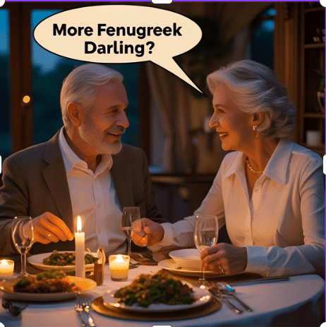 Fenugreek boosts libido – oh yes, yes,&nbsp;yes!